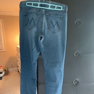 Mother super soft cropped jeans.